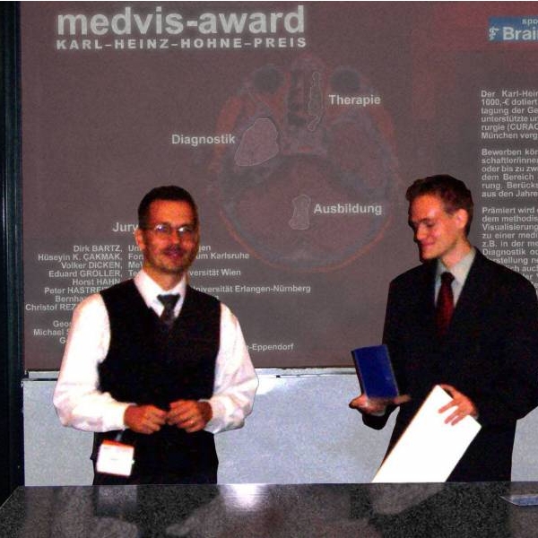 Impression of MedVis Award 2004