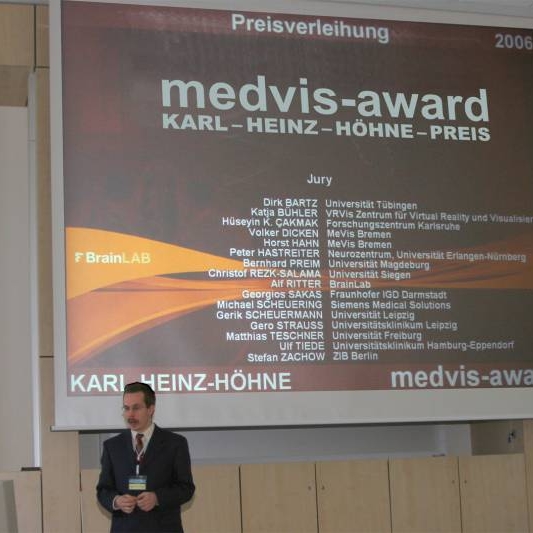 Impression of MedVis Award 2006